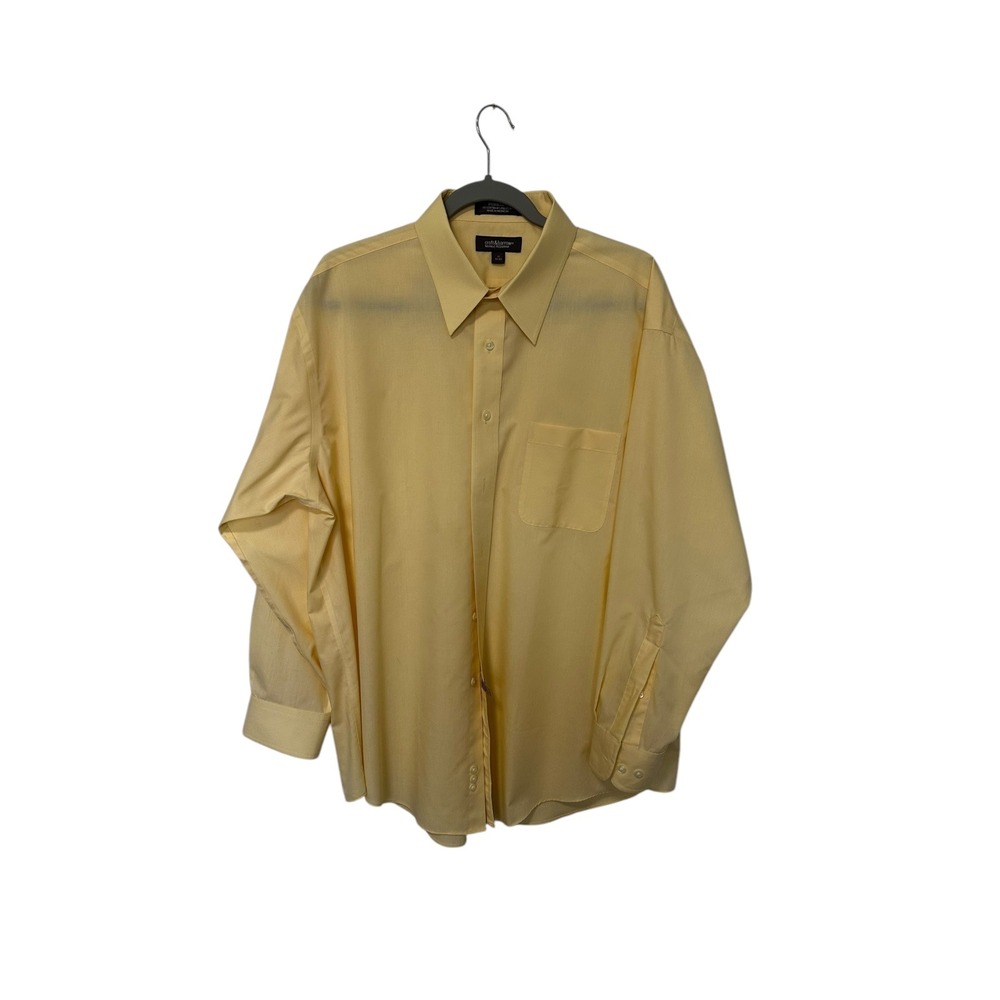 Croft & Barrow Wrinkle-Resistant Broadcloth Dress‎ Shirt Business Casual XL
